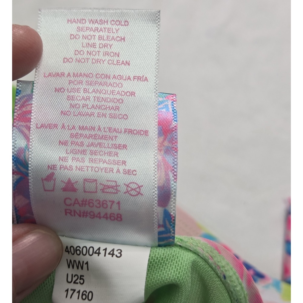 Stella Parker XL Waterlily Tankini Set Vibrant Vacation Swim Summer Beach Cruise - Picture 9 of 10